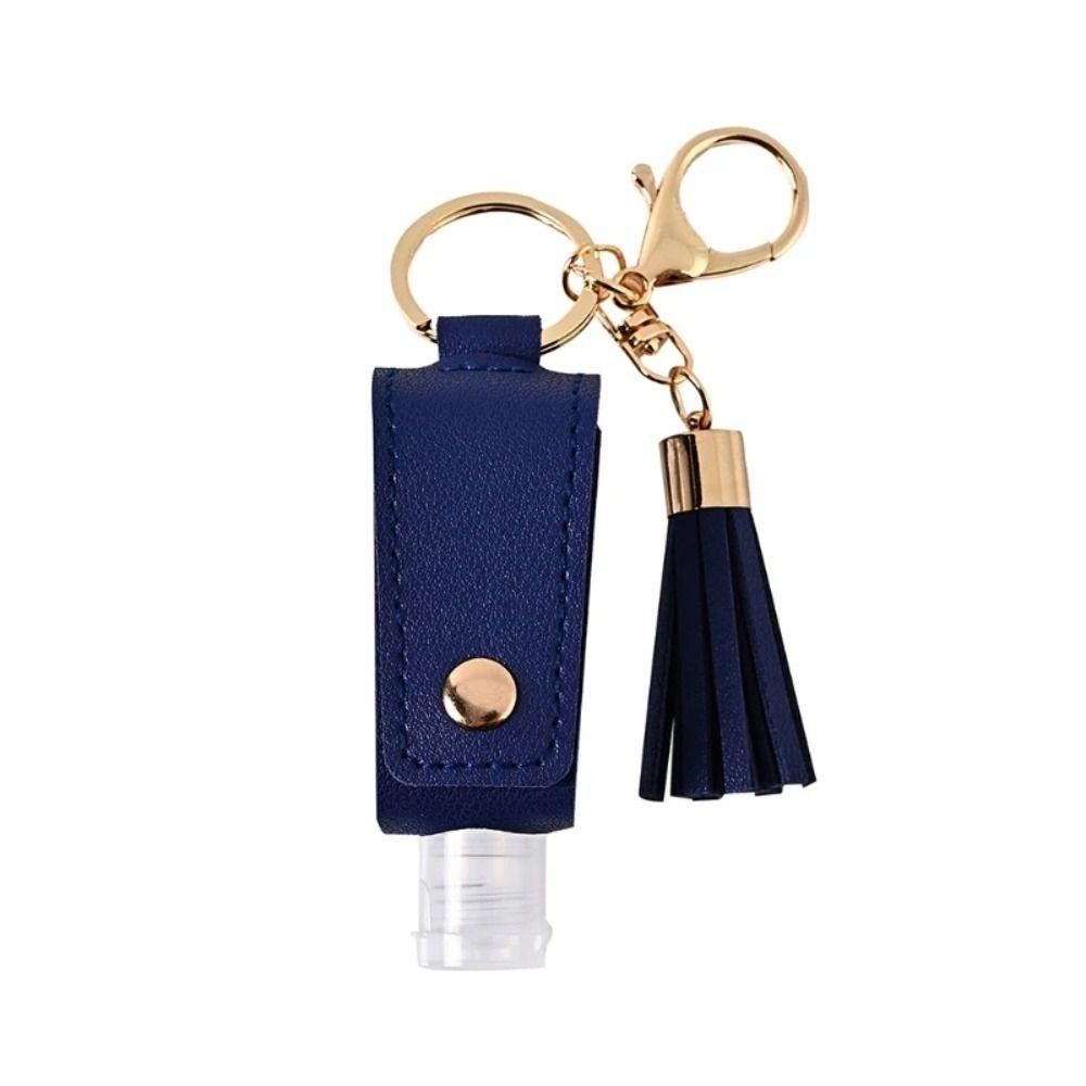 Портативный флакон для дезинфицирующего средства для рук, кожаный, пустой, дорожный флакон, универсальный держатель для дезинфицирующего средства для рук