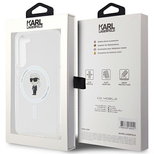 Etui do Samsung Galaxy S23 Plus Karl Lagerfeld MagSafe Przezroczyste