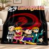 Earth Bound blanket Flannel Blanket Soft Cozy Plush Throw for Sofa Bed Lightweight Home Decoration Outdoor camping