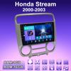 2 DIN Android Car Radio For Honda Stream 2000-2003 Multimedia Player Head Unit Stereo GPS Navigation WIFI 1+16GB
