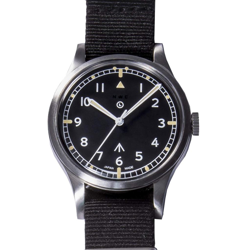 Watch Military Watch NAVAL MILITARY WATCH Automatic ROYAL Army W10 TYPE [Naval Co.] MIL.-06 SV/BK
