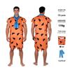 CrossW Modern Primitive Tribal Cosplay Costume - Ethnic Man Theme Clothing for Halloween & Performances