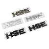 3D ABS HSE V8 Letters Car Rear Trunk Fender Badge Emblem Decals Sticker For Land Rover Range Rover Sport Vogue Discovery 4 V4