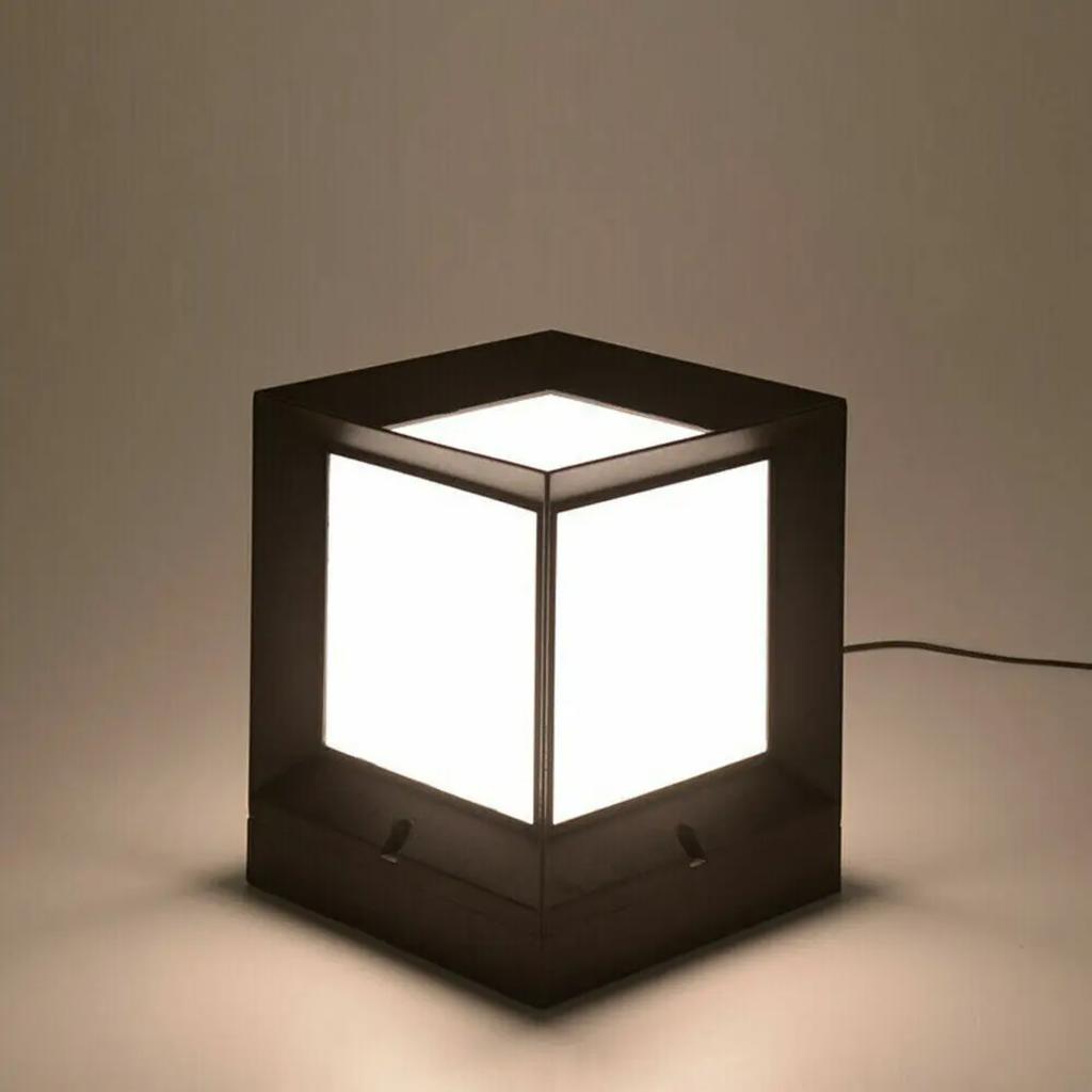 New LOYALHEARTD Square Pillar Light Outdoor Lantern Garden Lighting Gate Landscape Post Lamp