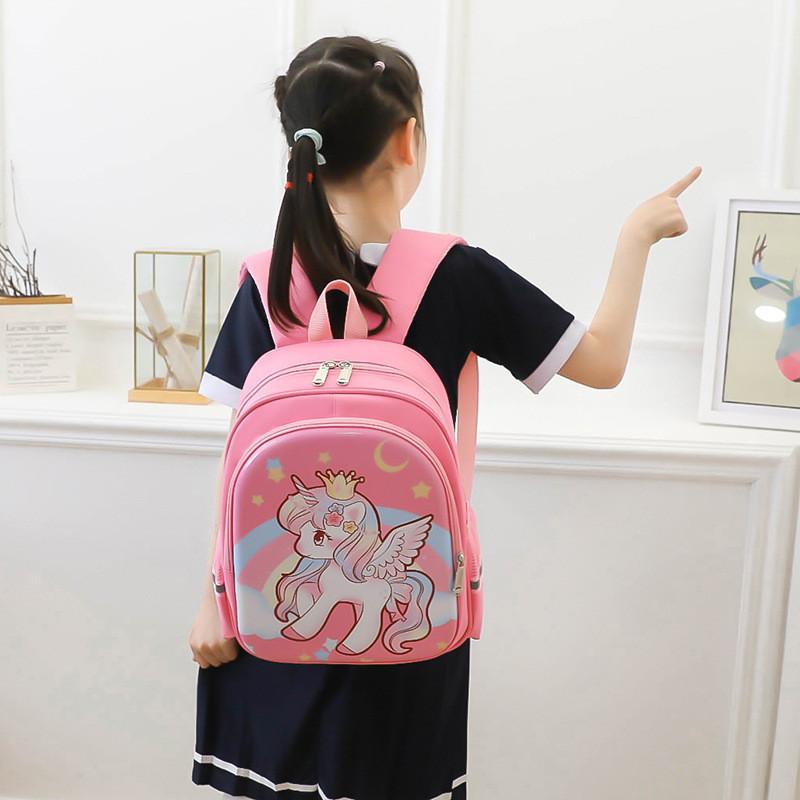 Cute Mermaid Kids School Bag Comfortable Nylon Backpacks For Boys And Girls