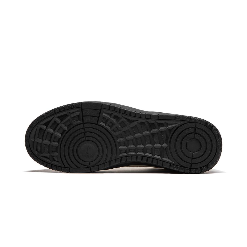 Li Ning Tianji Мягкие Нескользящие Увеличивающие Рост Низкие Кеды для Скейтборда Женские Кремовый AGCU272-6