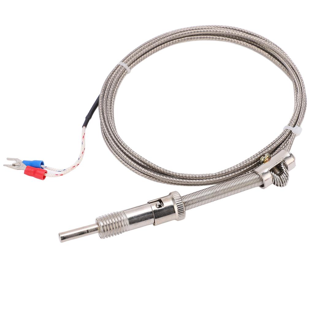 K Type Compression Spring Thermocouple Shielded Thermocouple Wire Probe for Factory5 Meter