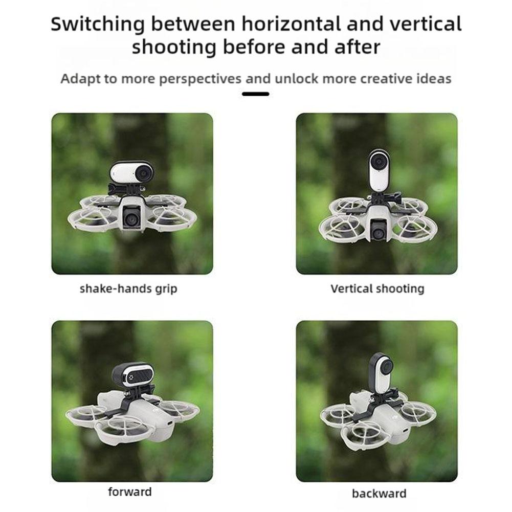 Для DJI NEO Drone Extension Bracket для Insta360 GO Accessory Camera Support Holder Adapter Adj V3H8