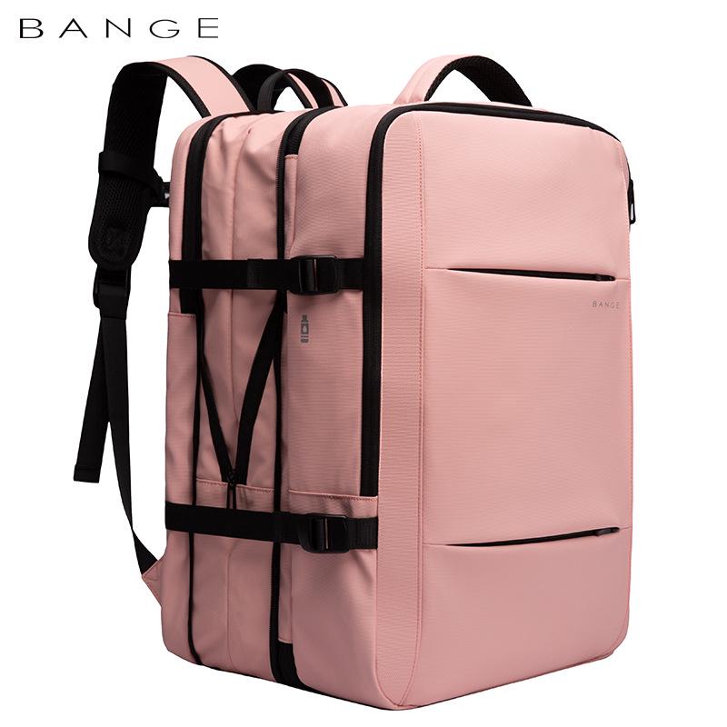 BANGE Men's High-Capacity Business & Travel Laptop Backpack