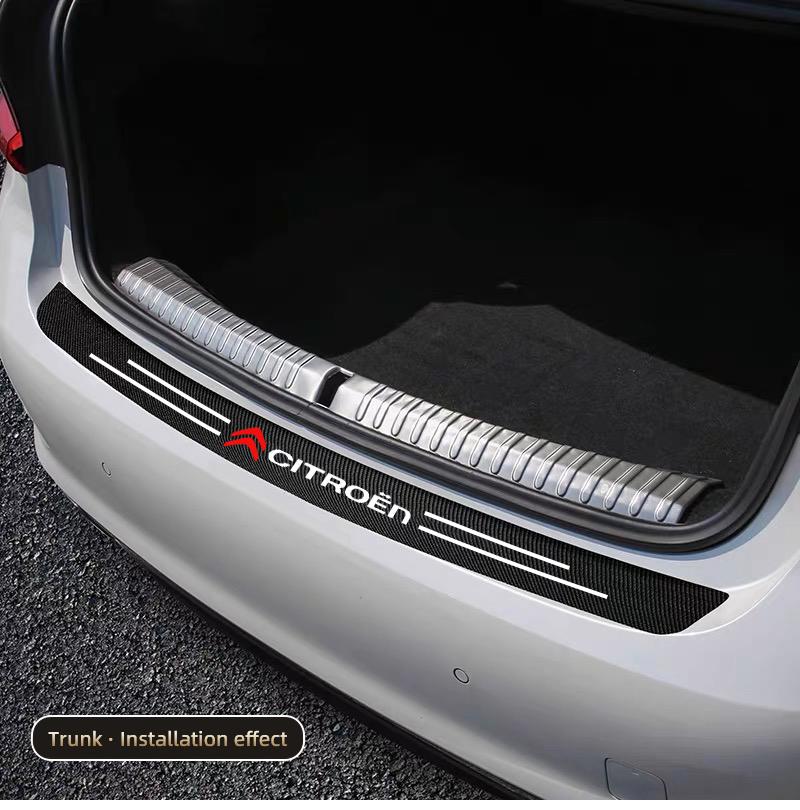AHK1 Car Door Sill Protector Stickers Threshold Non-slip Pad Mat For Citroen Celysee C6 C3 C5 C1 C2 C4 Aircross Picasso Cactus Berlin