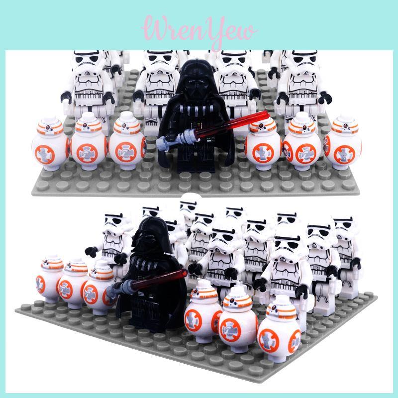 Star Wars Plastic Mini Brick Building Kit With Creative Diy Fun For Children