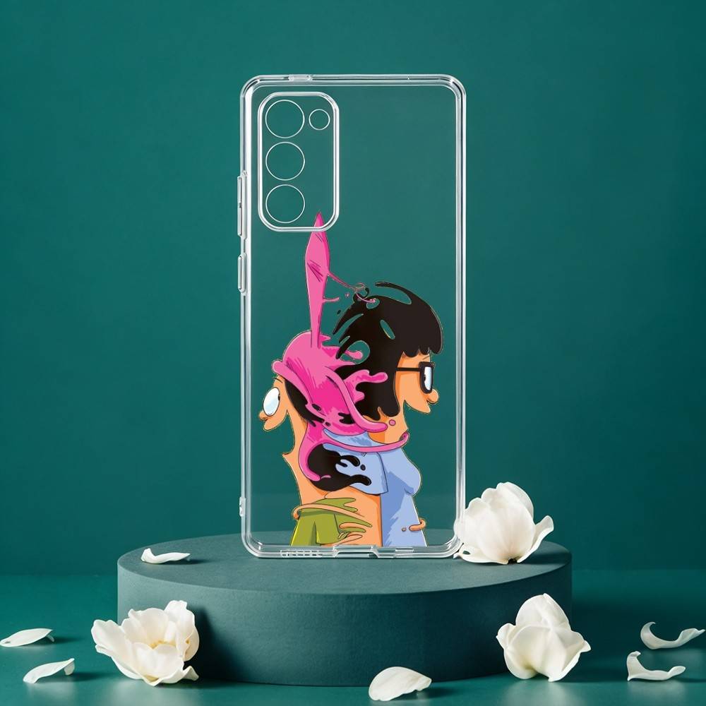 Чехол для телефона B-Bob's B-Burgers-RS для Samsung Galaxy S24 S25 S23 S22 S21 Plus S24 S25 Прозрачный чехол