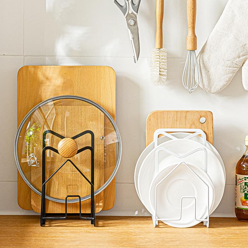 Cutting Board Rack Stable Minimalist Space Saving Chopping Board Organizer Chopping Board Organizer Kitchen Storage Rack
