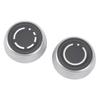 2Pcs Volume Control Knob Left and Right Rotation Button Rotatable Adjust Knob for Panamera Cayenne 911