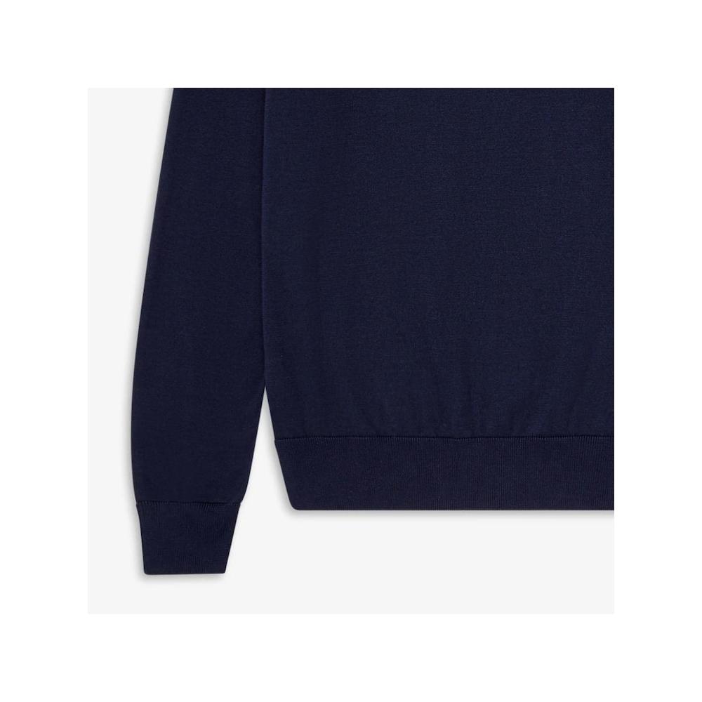 Fred Perry [genuine] Fred Perry [baseline] Classic Crewneck Merino Wool Blend Knit  795  Afpm2439601 795 qzgAfpm2439601 795