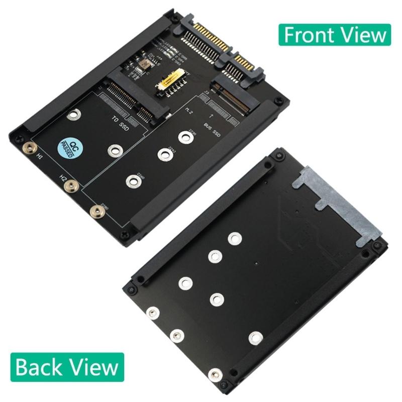 2 интерфейса M.2 SATA3.0/MSATA в SATA3.0 Конвертерные карты, Скорость передачи 6 Гбит/с для настольных компьютеров и серверов