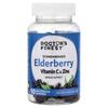 IHerb Doctor's Finest Стандартизированные Ягодные Жевательные Конфеты с Бузиной, Витамином С и Цинком 90 Штук
