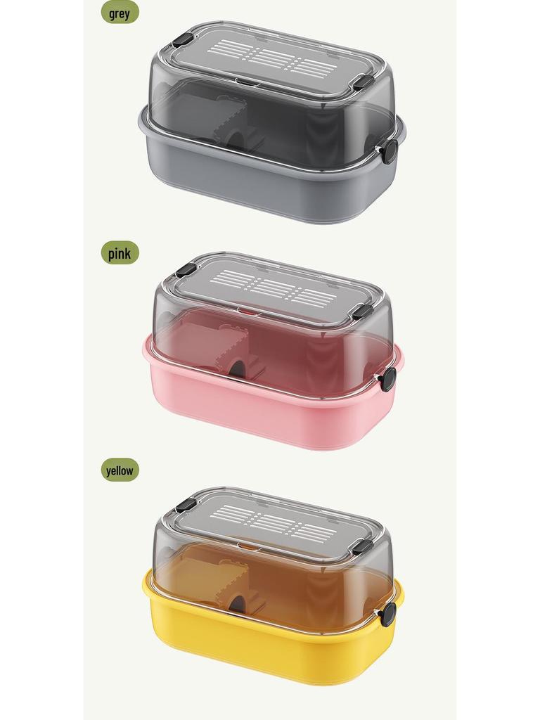 Прозрачная панорамная клетка для хомяков — просторная роскошная вилла для небольших домашних животных