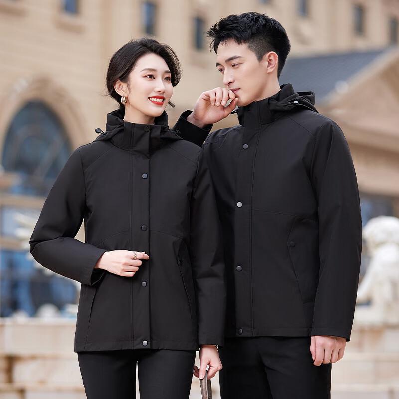 Taluoman Unisex Detachable Winter Work Parka