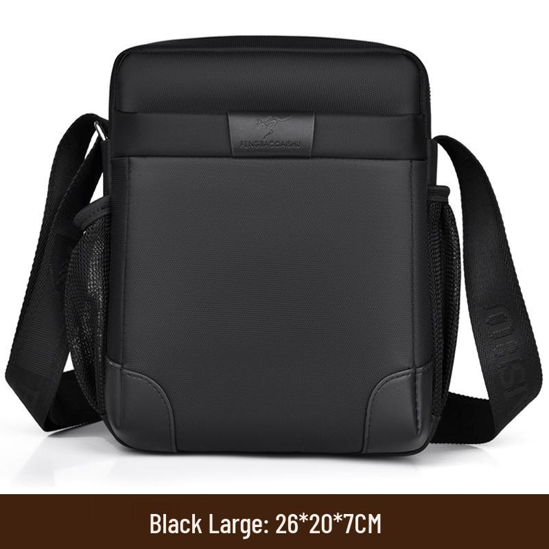 Мужская однолямочная сумка через плечо из холста, Новый 2025 Оксфордский рюкзак для поездок на работу, Компактная персональная портативная сумка