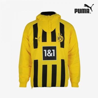 Puma Galleria Puma Dortmund 1/2 молния двусторонняя утепленная толстовка с капюшоном