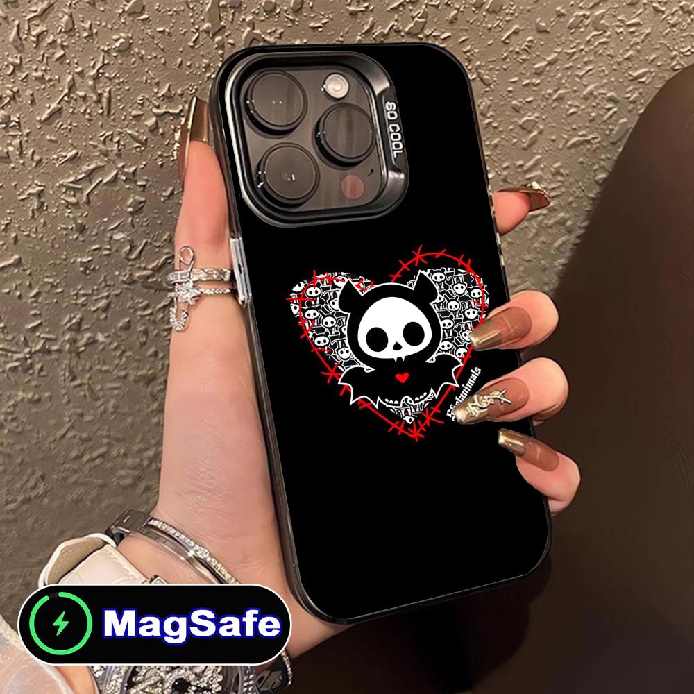 Skelanimal Diego Translucent MagSafe Mobile Phone Case for iPhone 17 16 15 14 13 12 11 Air Pro Max Plus Colorful Cover