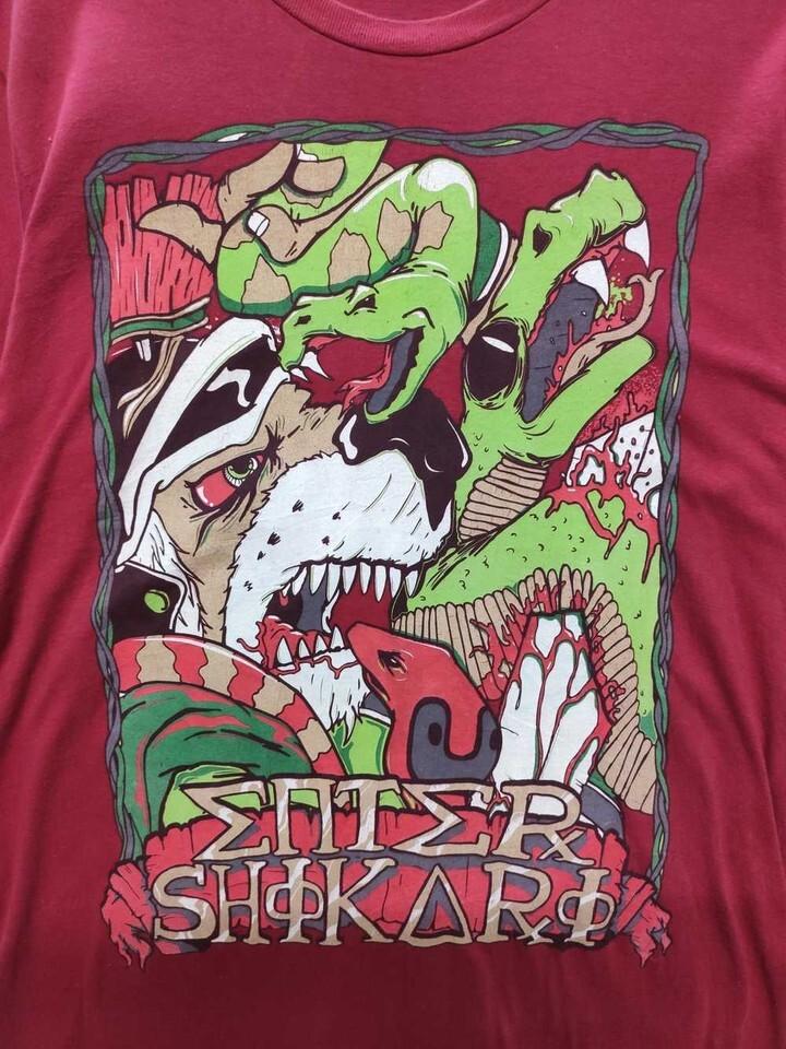 Fierce Animal Battle Graphic T-shirt