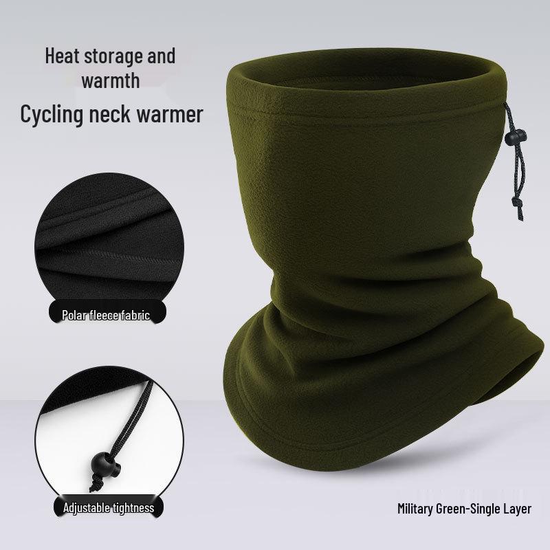 Регулируемая многофункциональная манишка: Ветрозащитный гейтор для катания на лыжах и велосипеде на осень и зиму