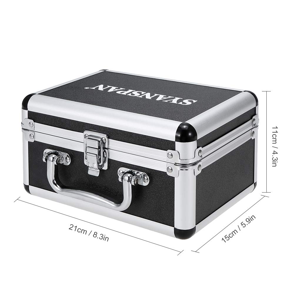 HEIYE Portable Ice Fishing Camera with 1000 Waterproof Underwater Fishing Camera Kit with 24 LEDs and Fish Finder for Ice Lake Boat 50m 7" Monitor,