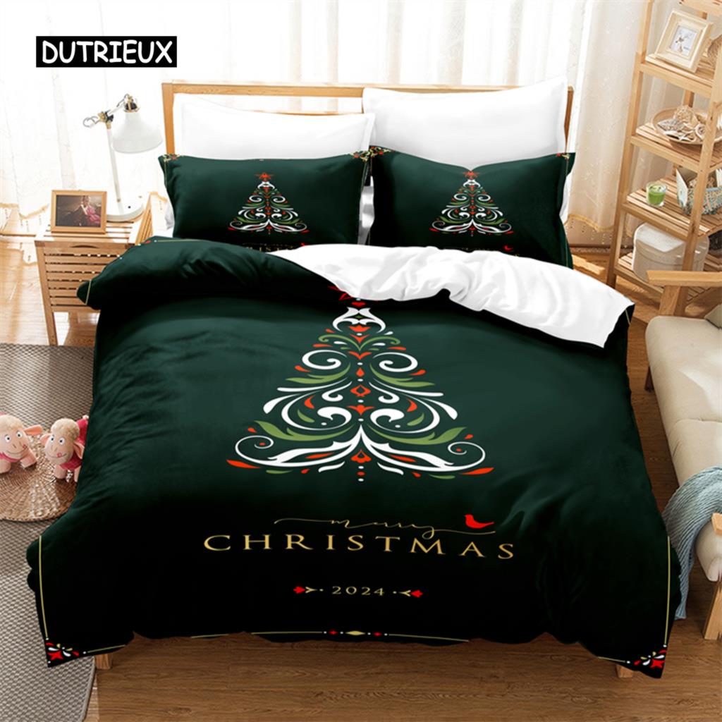 Forest Christmas Bedding Set Duvet Cover Set 3d Bedding Digital Printing Bed Linen Queen Size Bedding Set Fashion Design