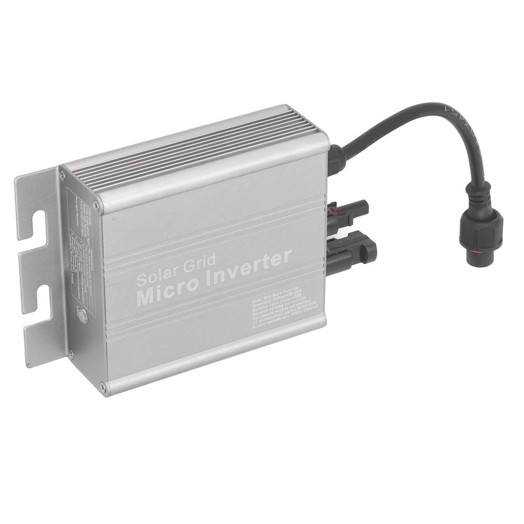 Солнечный сетевой микроинвертор IP65 Водонепроницаемый Автоматическая идентификация MPPT Инвертор с чистой синусоидой 120 В 230 В переменного тока