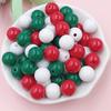 Товары для дома и вечеринки Материалы Ручная работа 8-16 мм Рождественский стиль Изготовление украшений Круглые аксессуары 60 шт./50 шт./30 шт. Бусины россыпью Акрил