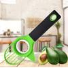 3 In 1 Avocado Slicer Shea Corer Butter Fruit Peeler Cutter Pulp Separator Plastic Knife Kitchen Vegetable Tools Kitchen Gadgets