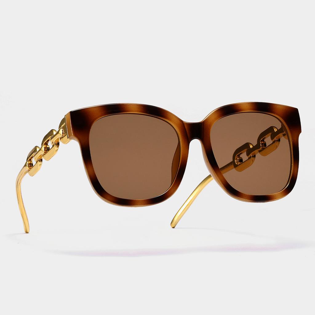 Квадратные ретро солнцезащитные очки женские пластиковые + металлические очки хип-хоп киберпанк солнцезащитные очки мужские