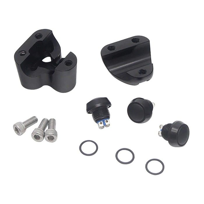 Commondo 3-Boutons / Switch pour Guidon 22 mm Craftride Noir