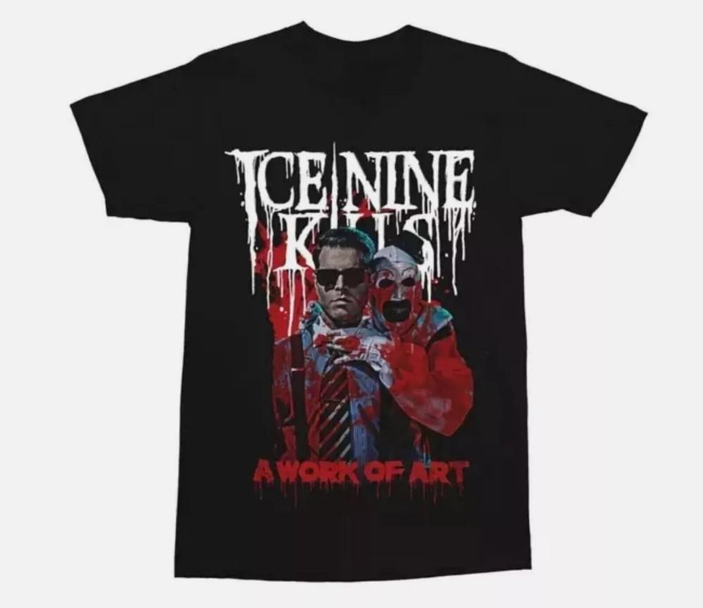 Ice Nine Kills Terrifier Унисекс Все Размеры Футболка.webp Унисекс Футболка