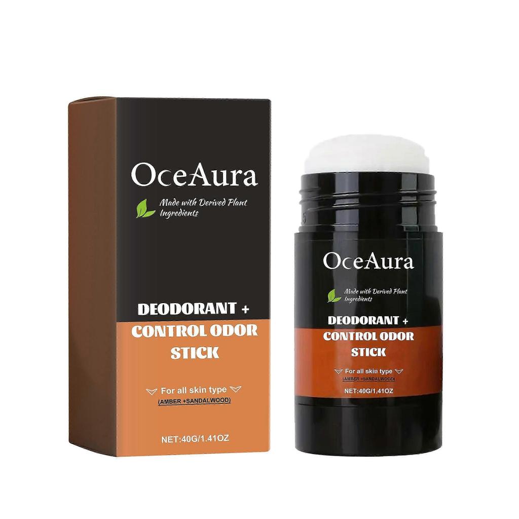 Long-Lasting Deodorant Stick with Amber