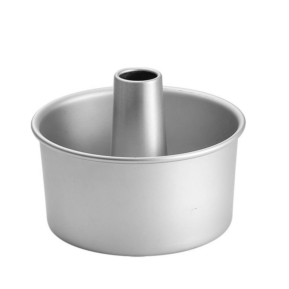 16cm Chiffon Cake Mold, Aluminum Baking Mold with Removable Bottom, Pastry Mold, Confectionery Tools, Commercial Bakeware