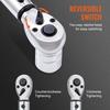 VEVOR Torque Wrench, 0.6 cm Drive Click Torque Wrench 20-200 in. lb/2.3-23n.m, Dual-Direction Adjustable Torque Wrench Set