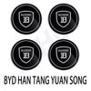 Для BYD ATTO3 YUAN PLUS SONG HAN Наклейка на руль Наклейка на колесный диск Автоаксессуары Декор автомобиля