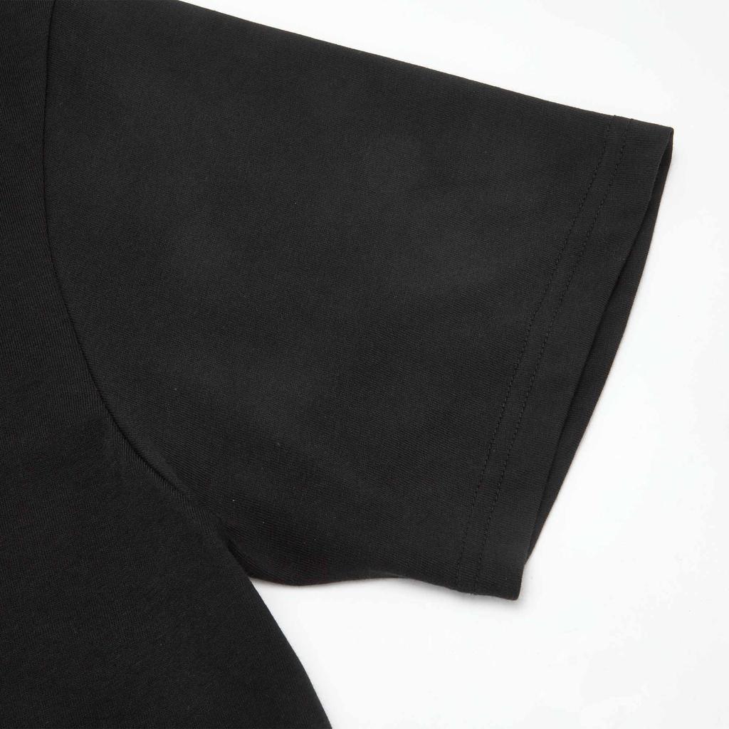 PUMA T Shirts Unisex Black Crew Neck Moderate Straight Fit 631252-01