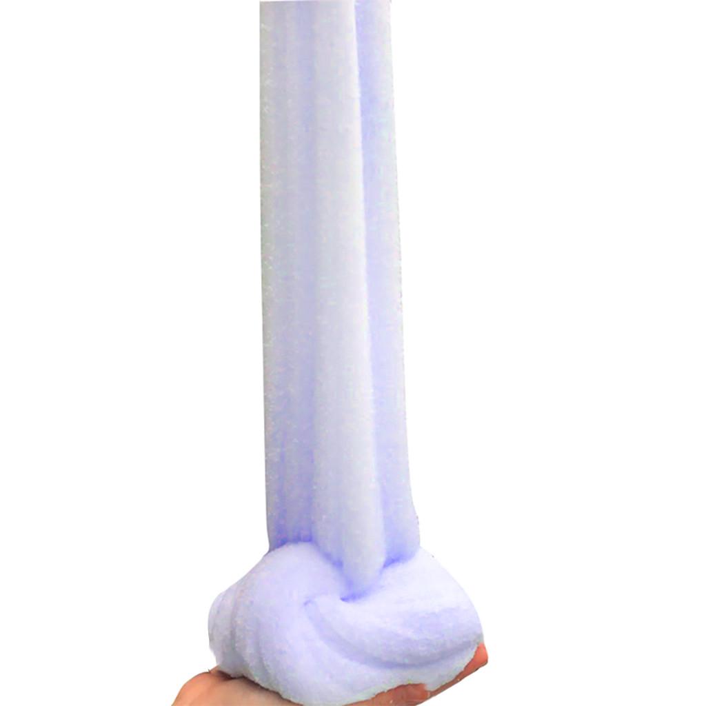 100 мл хлопок конфеты облако слизи сплошной цвет вихревой замазка ароматизированная глиняная игрушка