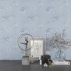 CHIHUT Наклейки для обоев, Режущий лист, 30см x 6м, Серый, Цветочный узор с розами, Скандинавский стиль, Отклеивающиеся обои, Водостойкие, Устойчивые к пятнам, Тисненые