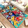 Cartoon Digimon Adventure Area Rug Large,Carpet Rug for Living Room Bedroom Sofa Doormat Decoration, Non-slip Floor Mat Cover 3D