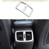 Для Hyundai Tucson 2016-2018 Матовый Серебристый Рамка Декоративная Вентиляционного Отверстия Задней Панели 1 ШТ.