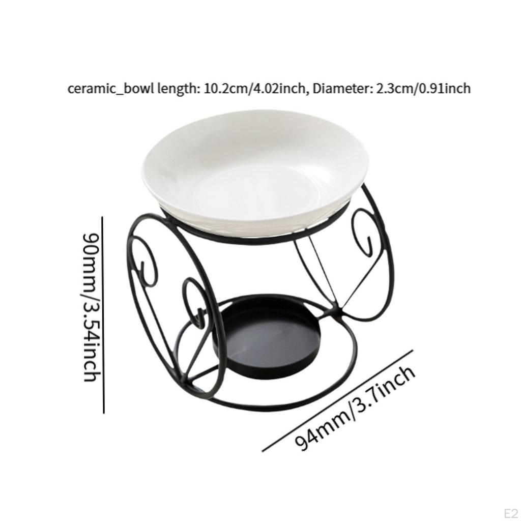 Керамическая аромалампа печь настольная плавилка для воска подставка для чайной свечи для помещения, свадебный подарок