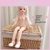 30см Многоконтактные Линзы Bjd Кукла Игрушка Прямые Вьющиеся Волосы Подвижность Шарнирный