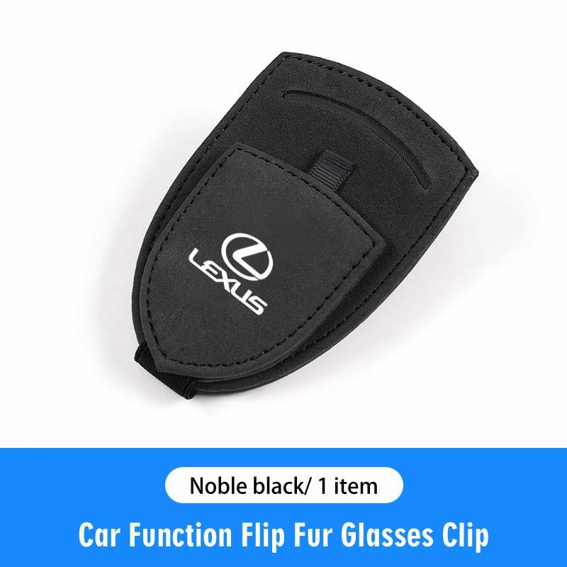 Multifunctional Pu Leather Car Sun Visor Glasses Holder Clip For Lexus F SPORT LBX NX RX 350h 450h ES UX 300e GS GX IS LS LX CT