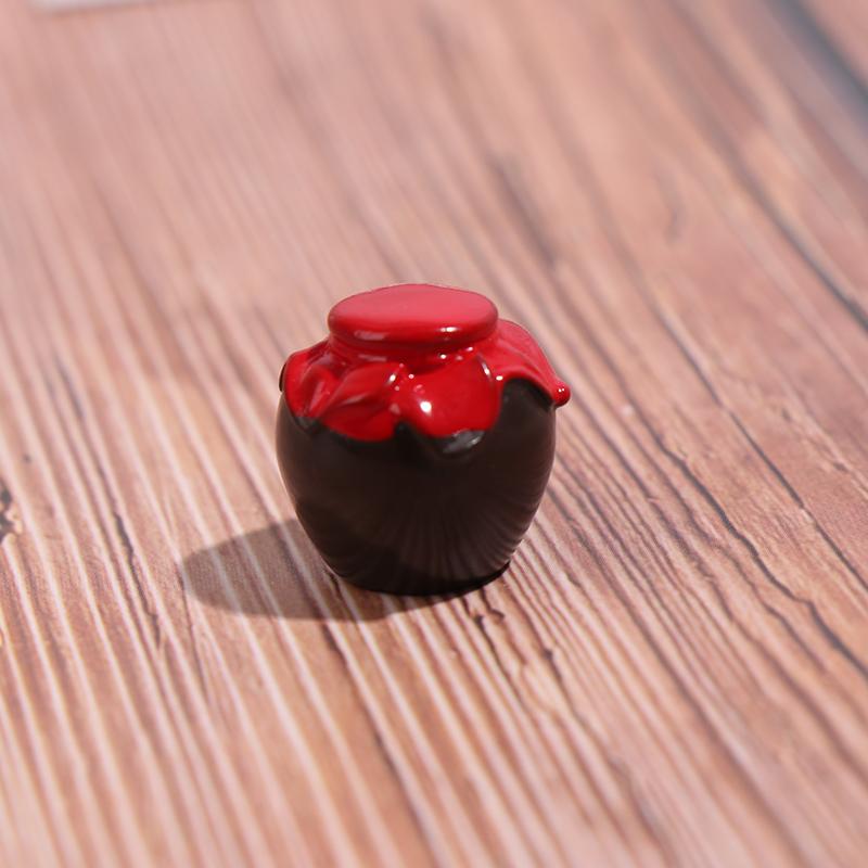 3pcs/set 1/12 Dollhouse Miniatures Bottles Miniature Wine Bottles Kitchen Food