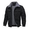 OZON Autumn/Winter Waterproof Corduroy Jacket with Fleece-Lined Hooded Sweatshirt